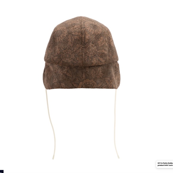NWT by Parks Project / Autumn Forest Floor Cord Flap Cap - Picture 6 of 16